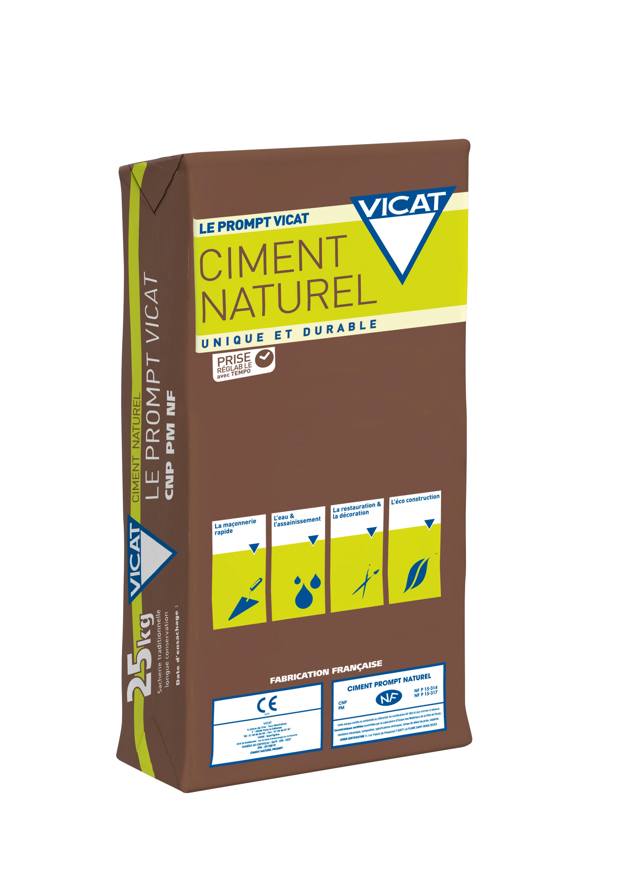 Ciment Brico Depot Petit Sac De Ciment VICAT Ciment Le Prompt