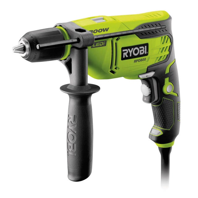 Perceuse à percussion filaire 800 W - RYOBI RPD800K 5133002018 