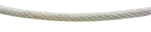 Câble gainé PVC acier galvanisé Diam.4/5 mm au mètre