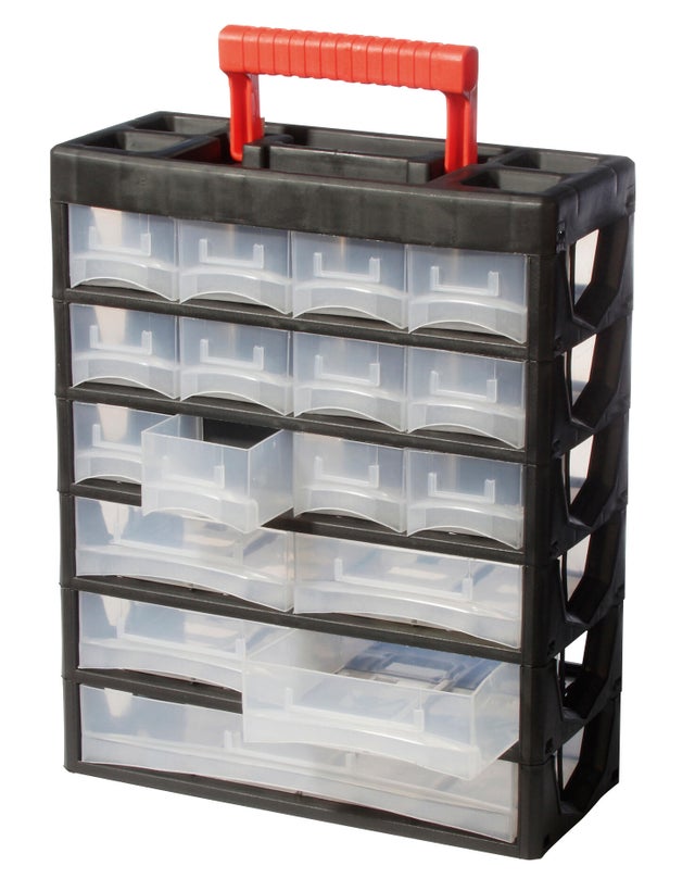 Casier de rangement transportable 17 tiroirs - TERRY