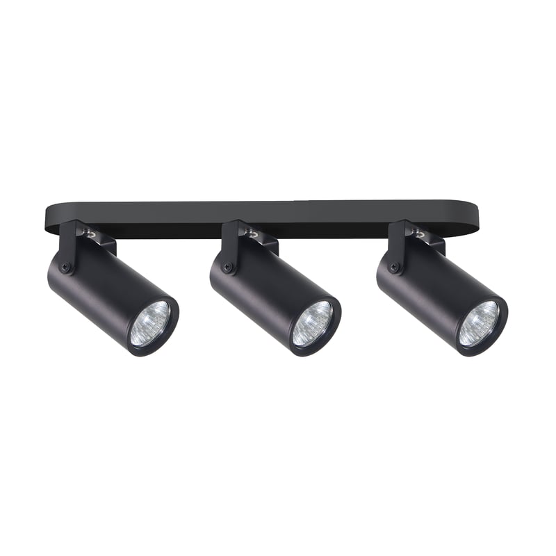 Listwa reflektorowa Gary czarna 3 x GU10 Candellux