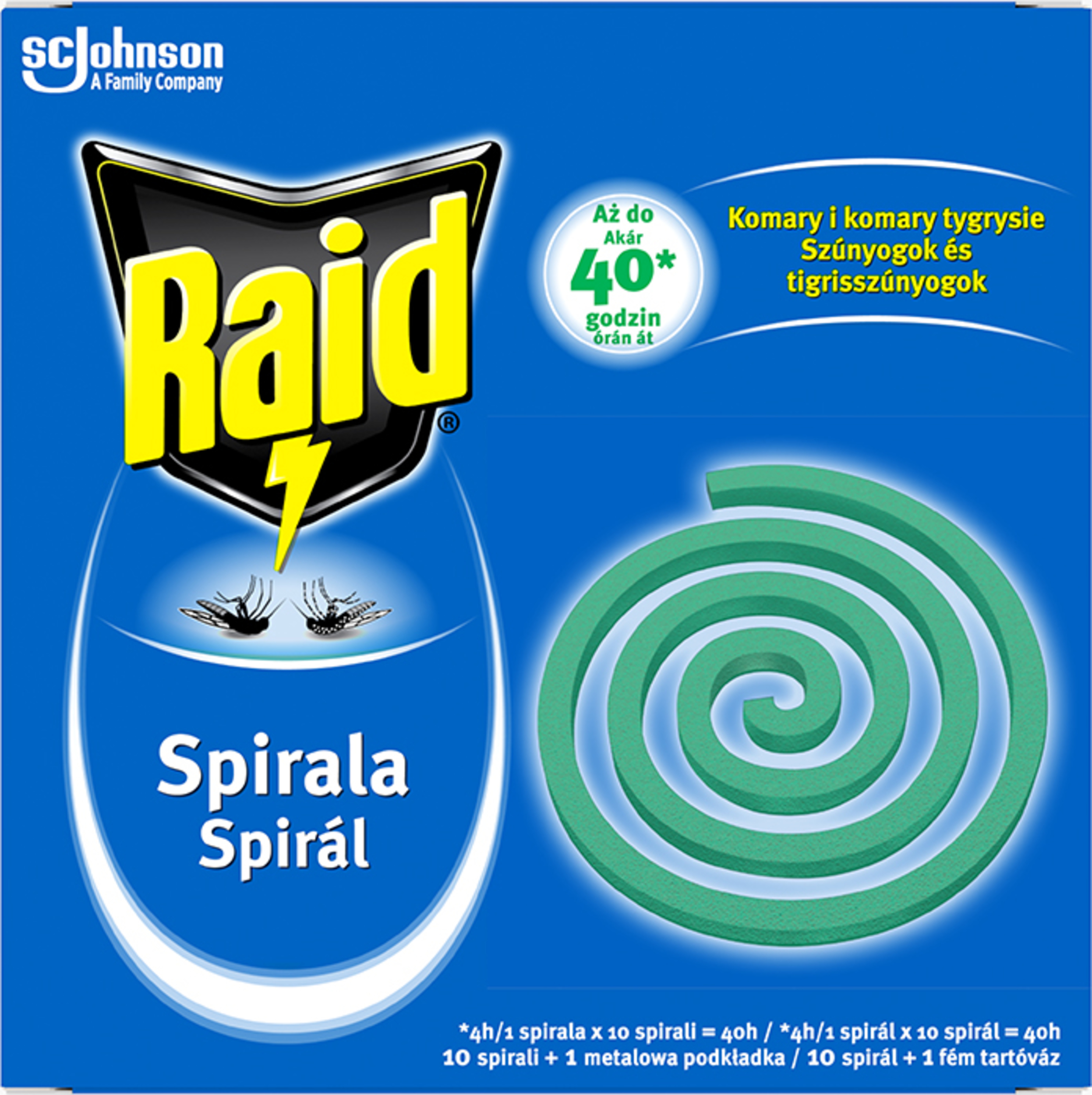 Spirala na komary Raid