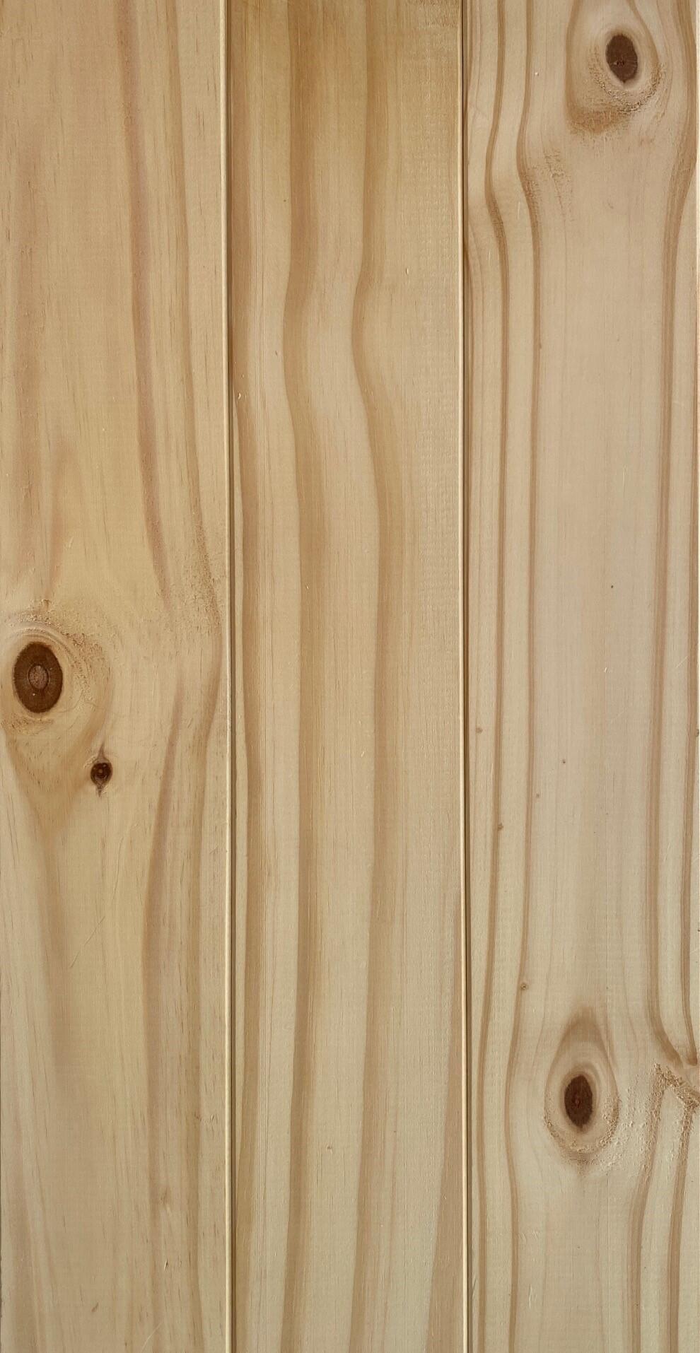 Revestimiento de pared de madera estilo rústico de 9,5 x 200 x 0,95 cm  - 2