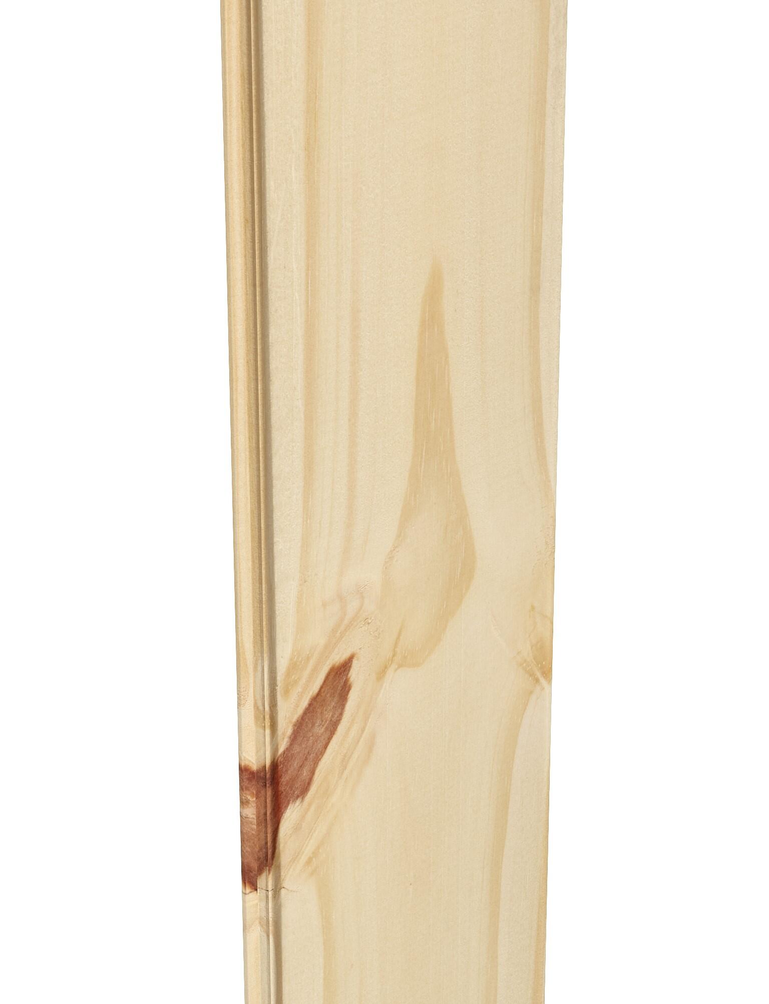 Revestimiento de pared de madera estilo rústico de 9,5 x 200 x 0,95 cm  - 3