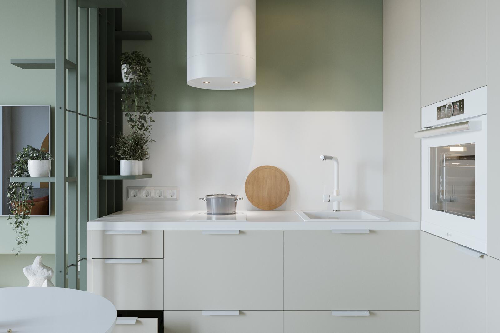 Front kuchenny F45/77 Vienne jasny szary Delinia iD - 7