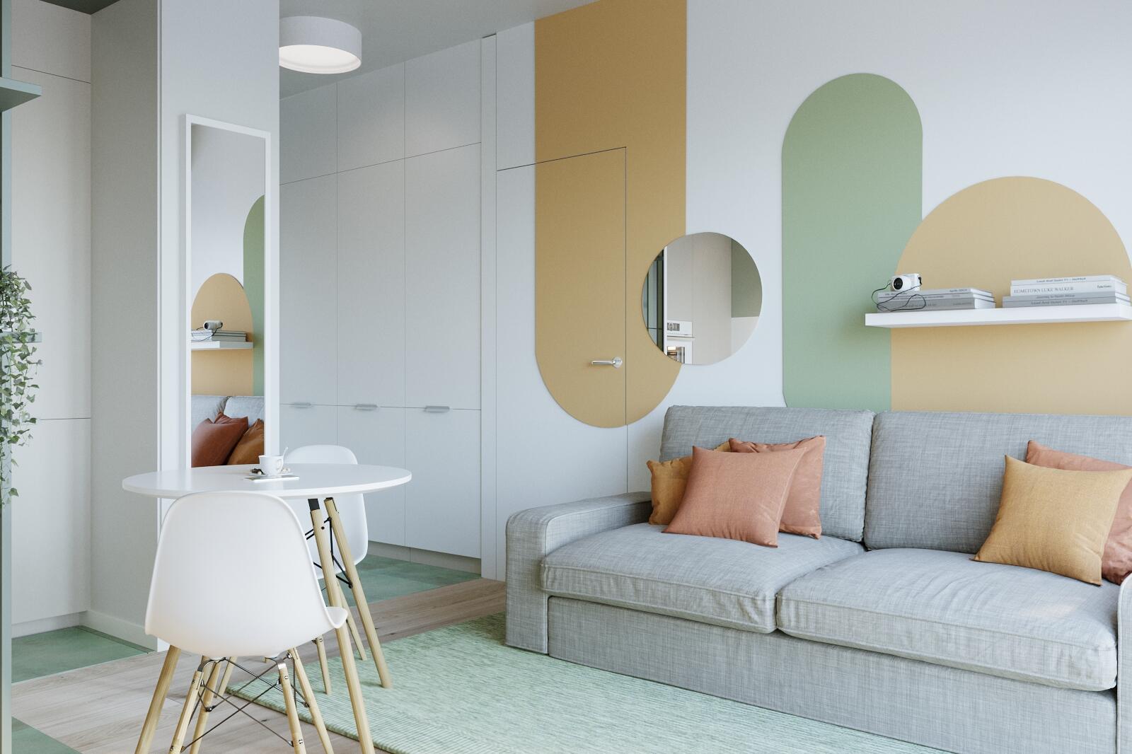 Lustro bez oświetlenia BULAJ 60 x 60 cm SENSEA - 3