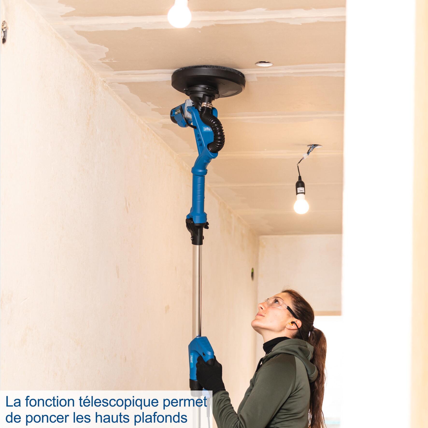 Ponceuse spéciale plâtre rotative SCHEPPACH Ds930, 710 W - 6