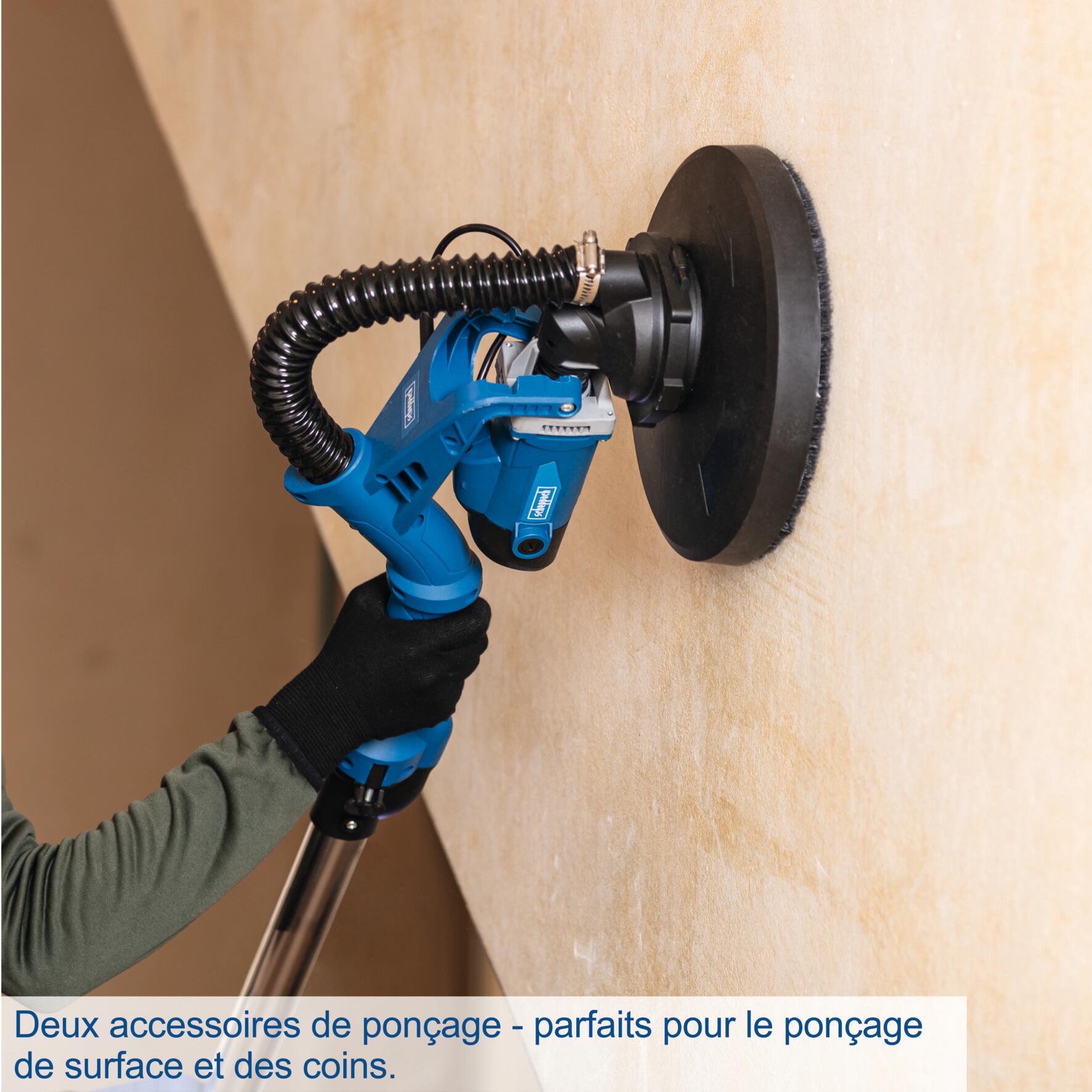 Ponceuse spéciale plâtre rotative SCHEPPACH Ds930, 710 W - 3