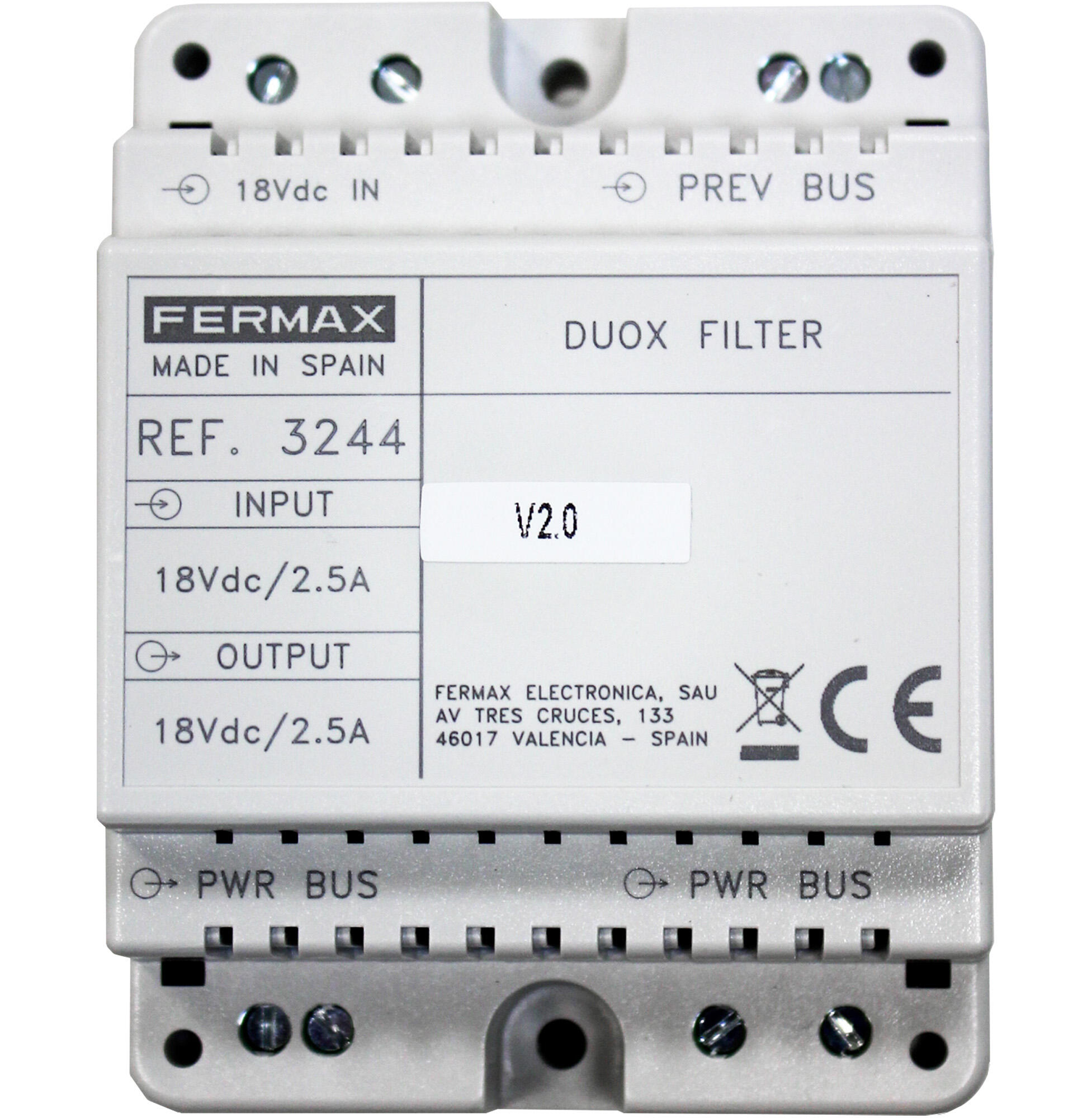 Filtro duox fermax 3244