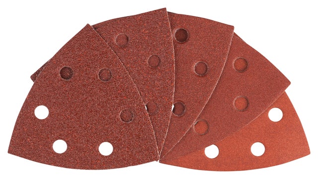 Papier abrasif pour ponceuse delta lot de 10 - Bosch
