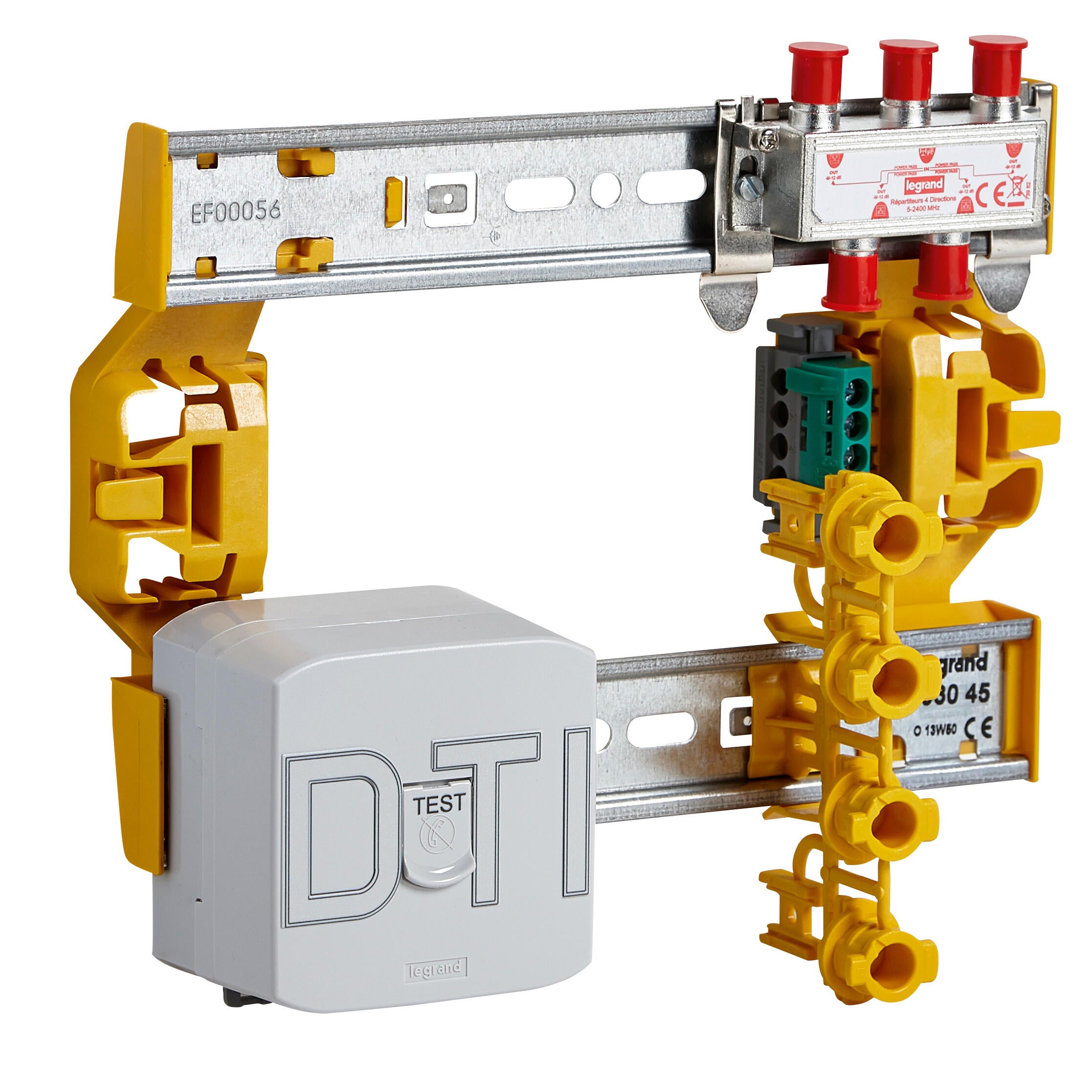 Tableau De Communication Legrand 100614 Basique 18 Modules Avec Brassage