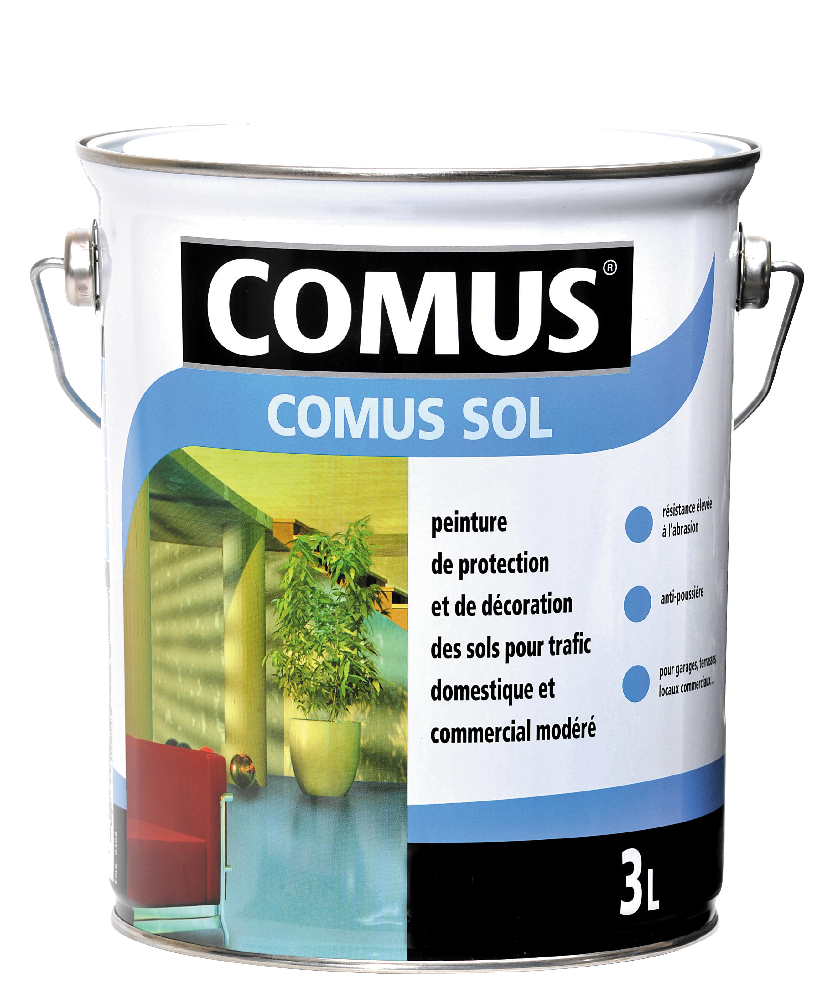ULIROUTE JAUNE 10L - Peinture Pour Signalisation Et Marquage Routier Comus 82122827 ULIROUTE JAUNE 10L - Peinture Pour Signalisation Et Marquage Routier Comus 82122827