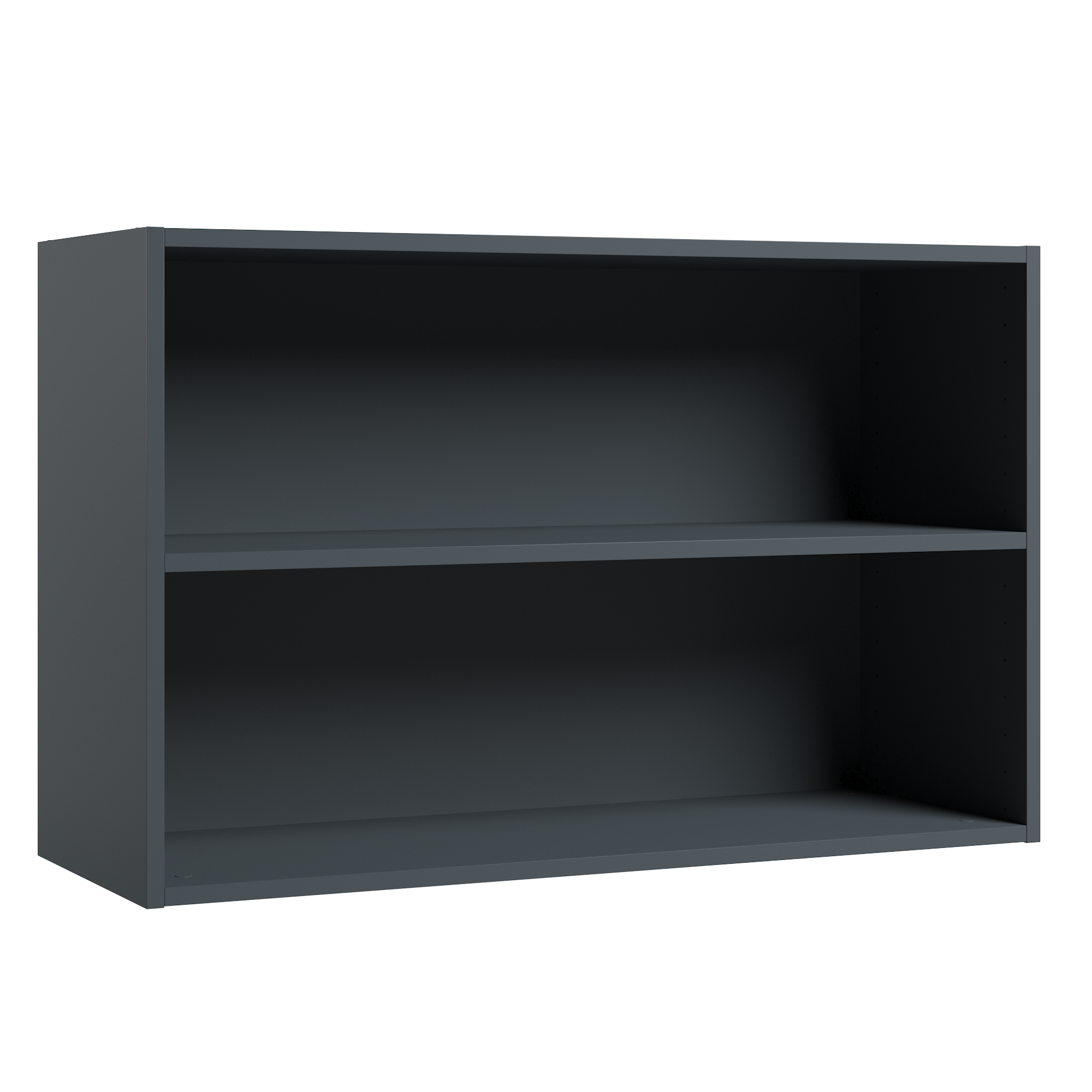 Caisson haut de cuisine l.90 x H.57,60 x P.33 cm Gris - 2