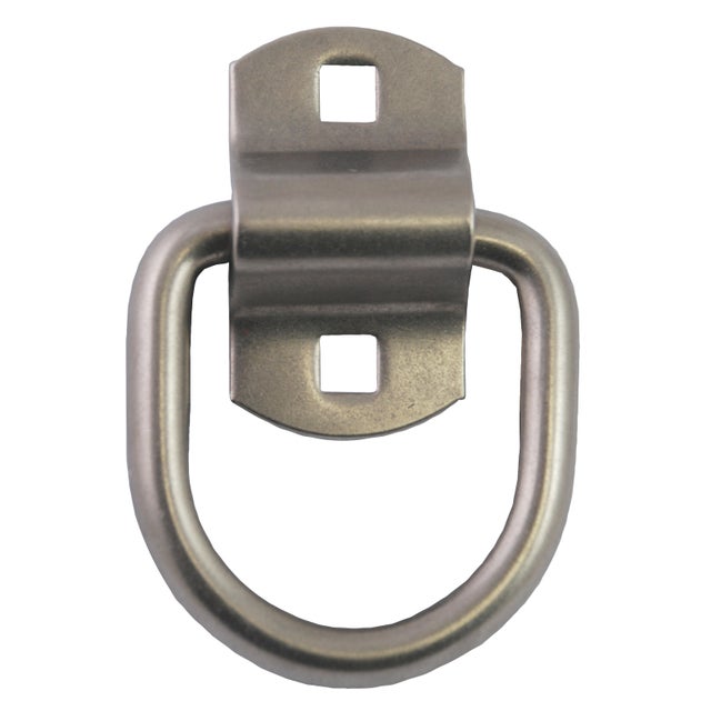 Anneau d'arrimage avec pivot acier zingué fil diam.13 mm platine 45 x 88 mm