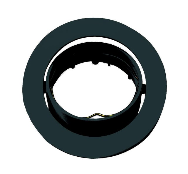Anneau  encastrable fonte orientable noir - SLID