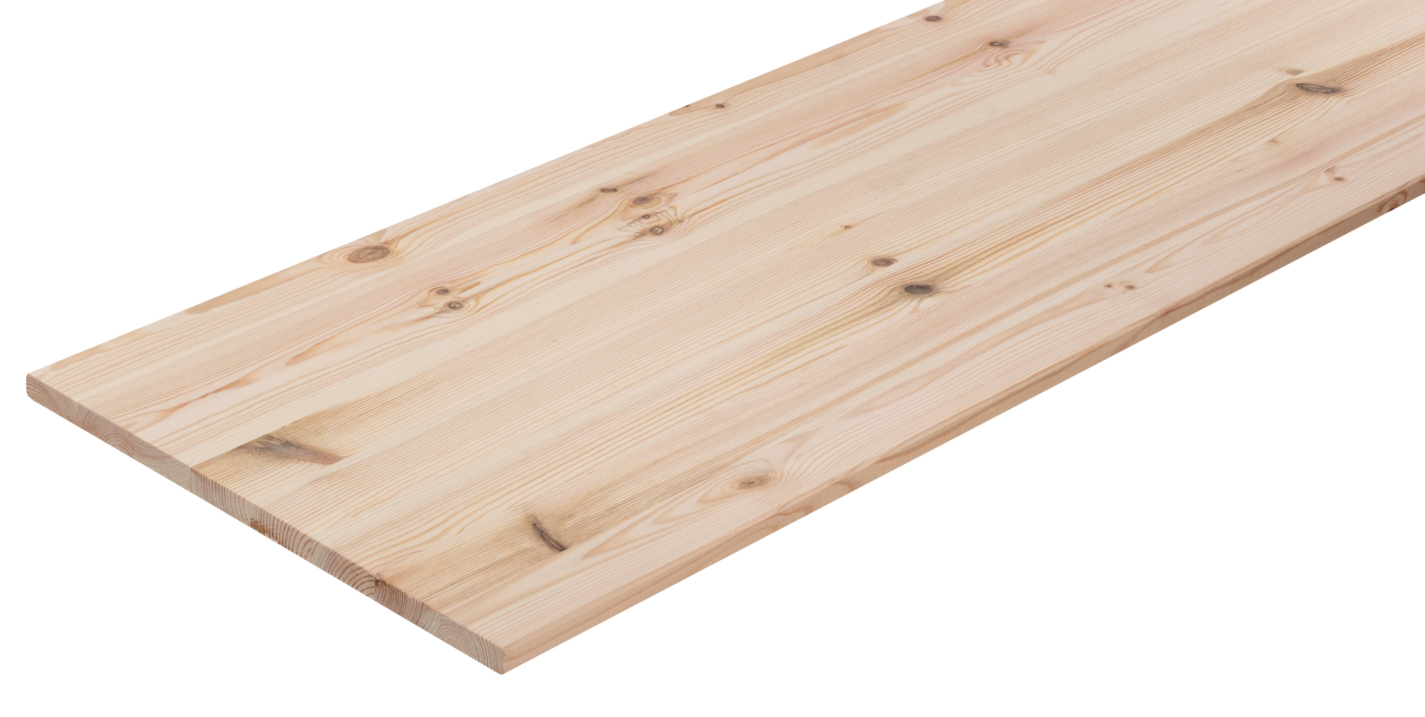 Tablette pin noueux lisse, L.200 x l.50 cm x Ep.18 mm - 2