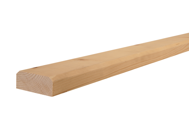 Barre écharpe (Barre Z) sapin P.26 x l.70 mm Long.2,4 m