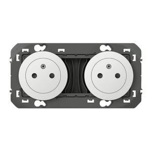 Lot De 4 Prises Jumelées LEGRAND 53310 2P - Neuf, Pour Installation électrique