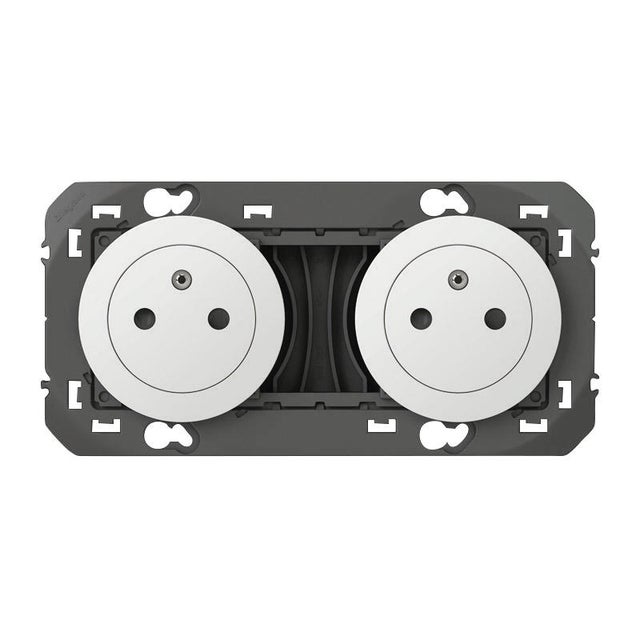 Double prise de courant 2P+T  DOOXIE  - LEGRAND 