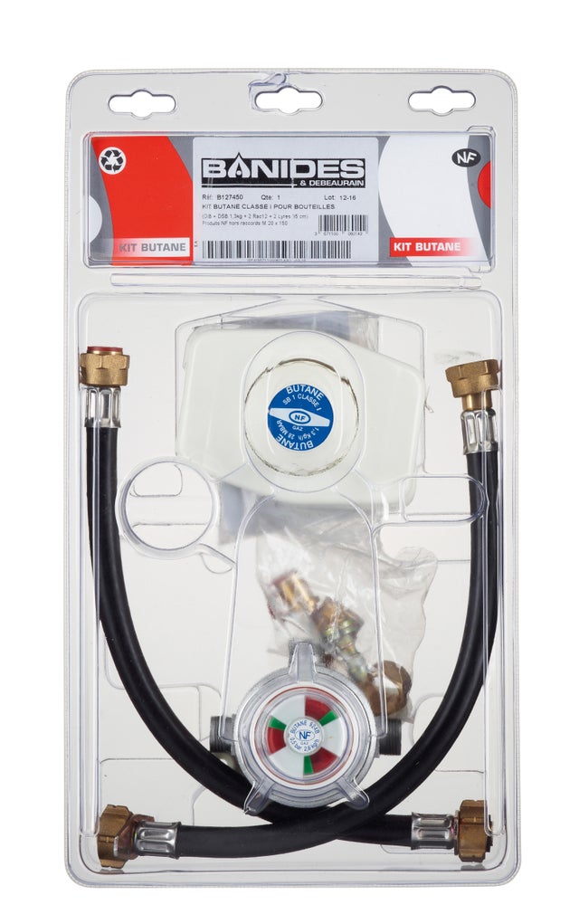 Kit d'installation pour 2 bouteilles Butane - BANIDES
