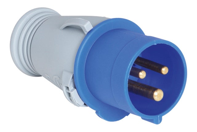Fiche indus 2P+T mâle 16A IP44 - BRENNENSTUHL 