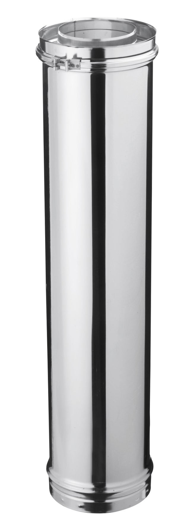 Tuyau 100 mm pour conduit double paroi diamètre 200 mm