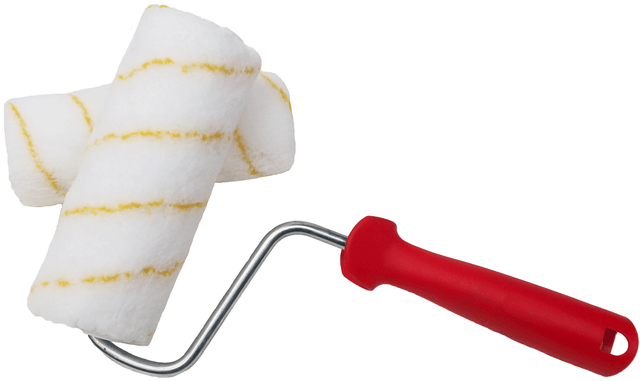Rouleau peinture thermosoudé polyester 12 mm Long. 180 mm pour surfaces régulières - L'OUTIL PARFAIT