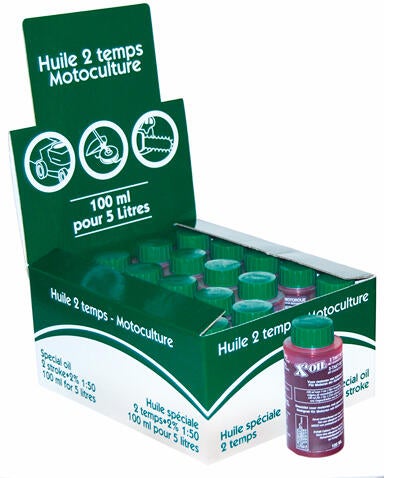 Huile moteur 2 temps semi-synth. dose 100ml