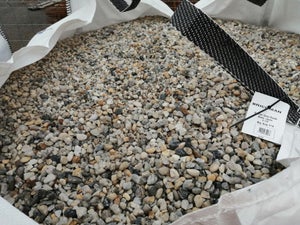 BIG BAG GRAVIER ROULE BLANC JAUNE 6/12MM, TONNE Bricoman