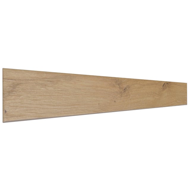 Plinthe carrelage intérieur effet bois H.7 x L.60 cm - Sandwood beige (lot de 6)