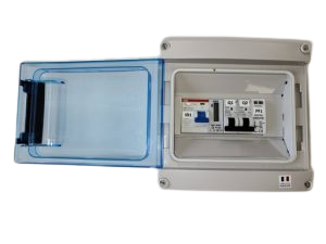 Coffret de protection AC 4kW compteur de production - TECHNIDEAL