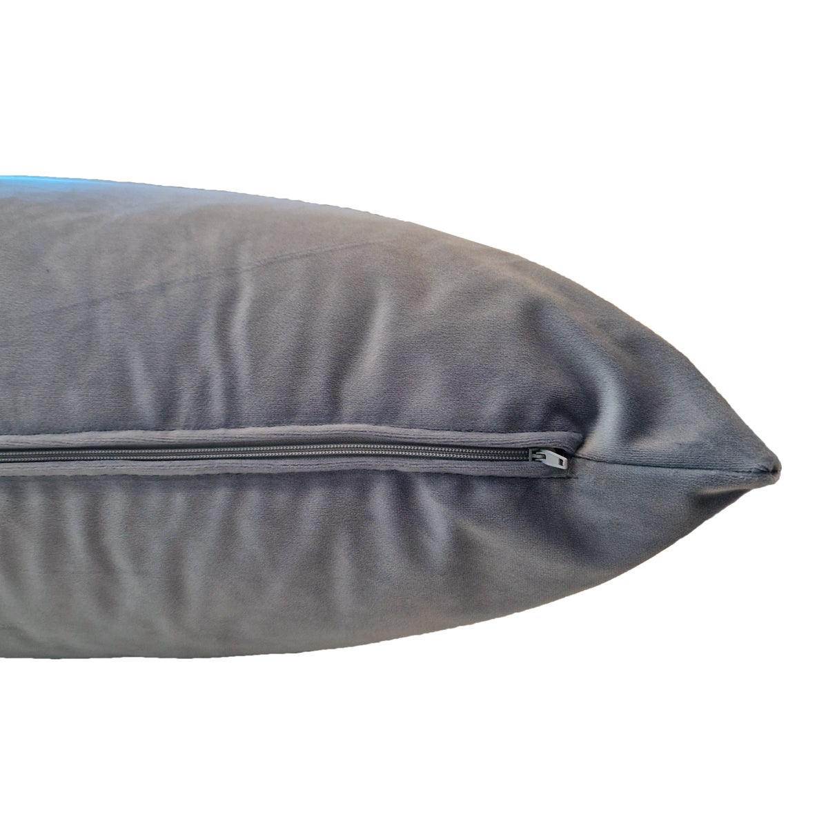 Fodera per cuscino Velus azzurro 60 x 60 cm - 3