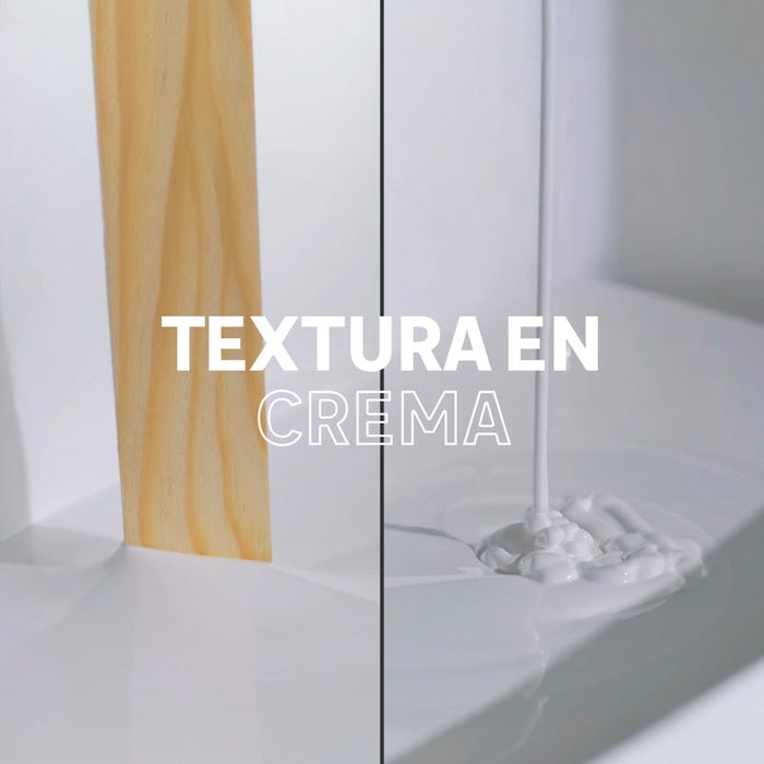 pintura con textura en crema