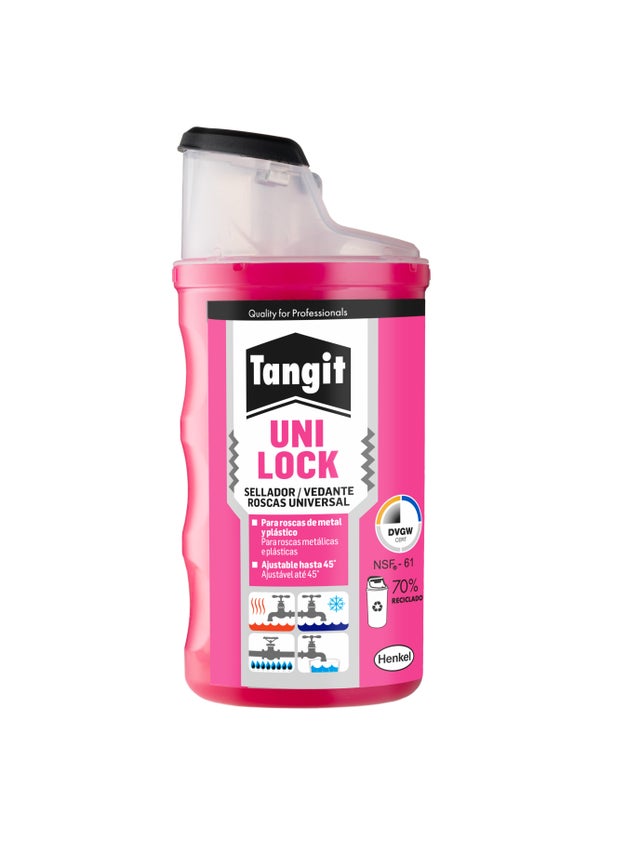 Bote de hilo teflón 4.6mm Tangit Unilock sellador universal 80 m
