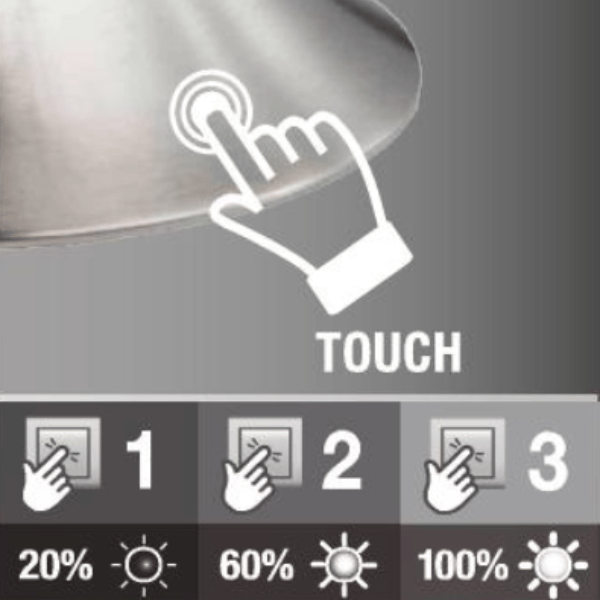 lâmpada levou cogumelo