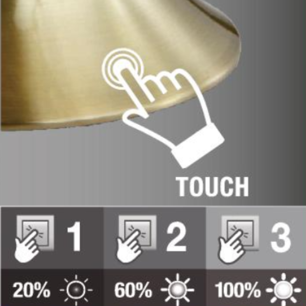 lâmpada de cabeceira conduzida