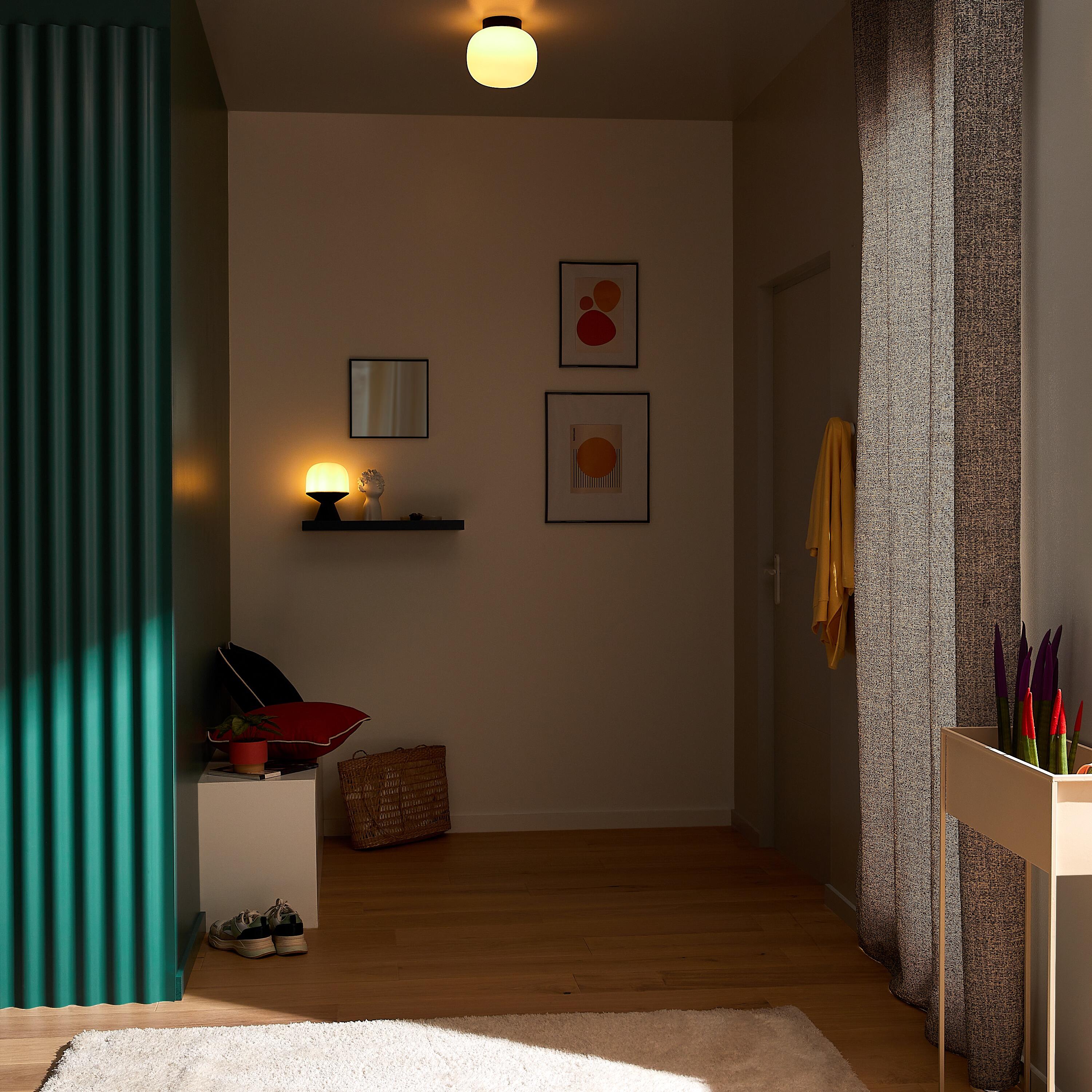 Lampa stołowa Tiga niebieska E14 LED Inspire - 8