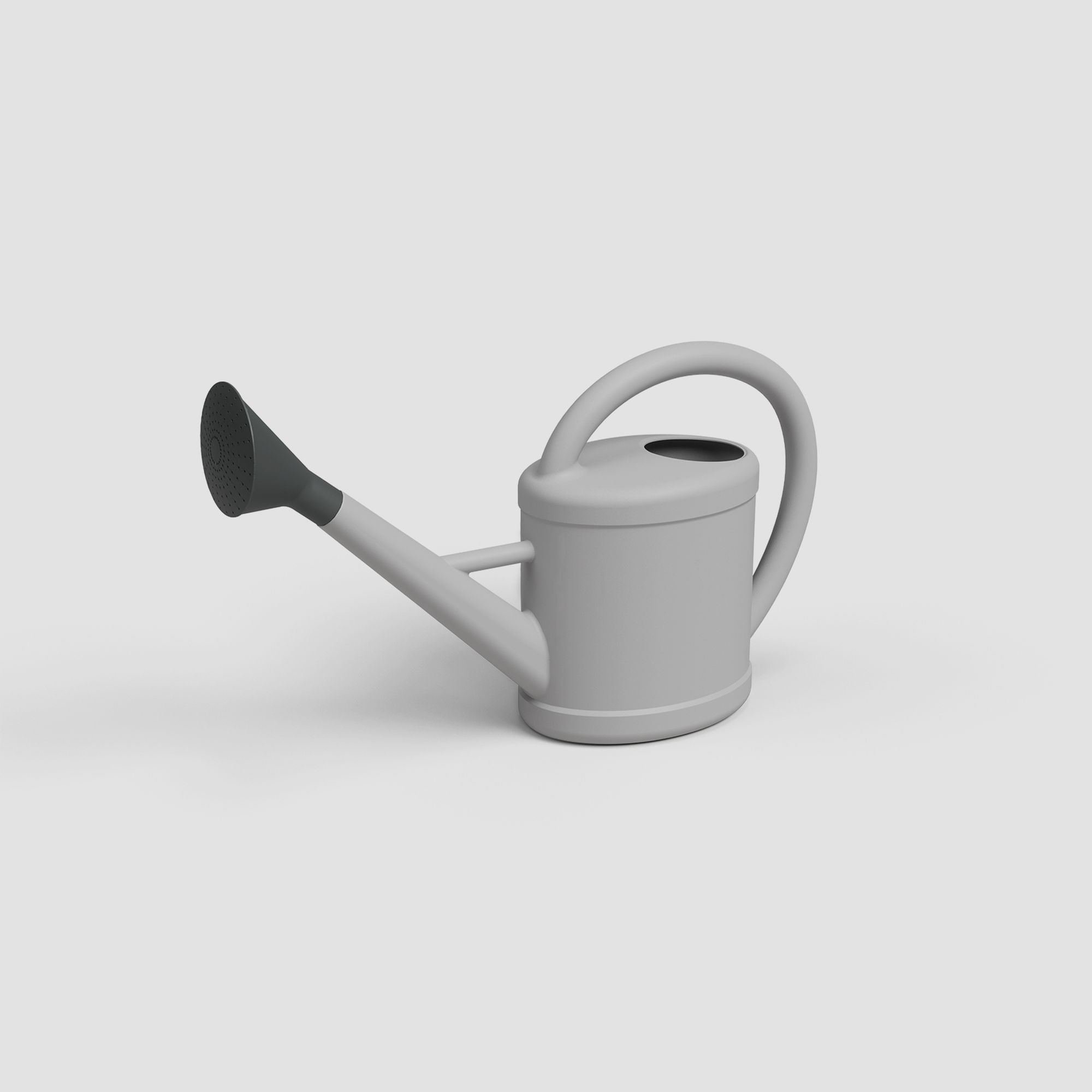 Regadera mondengo de polipropileno gris / plata de 5 l
