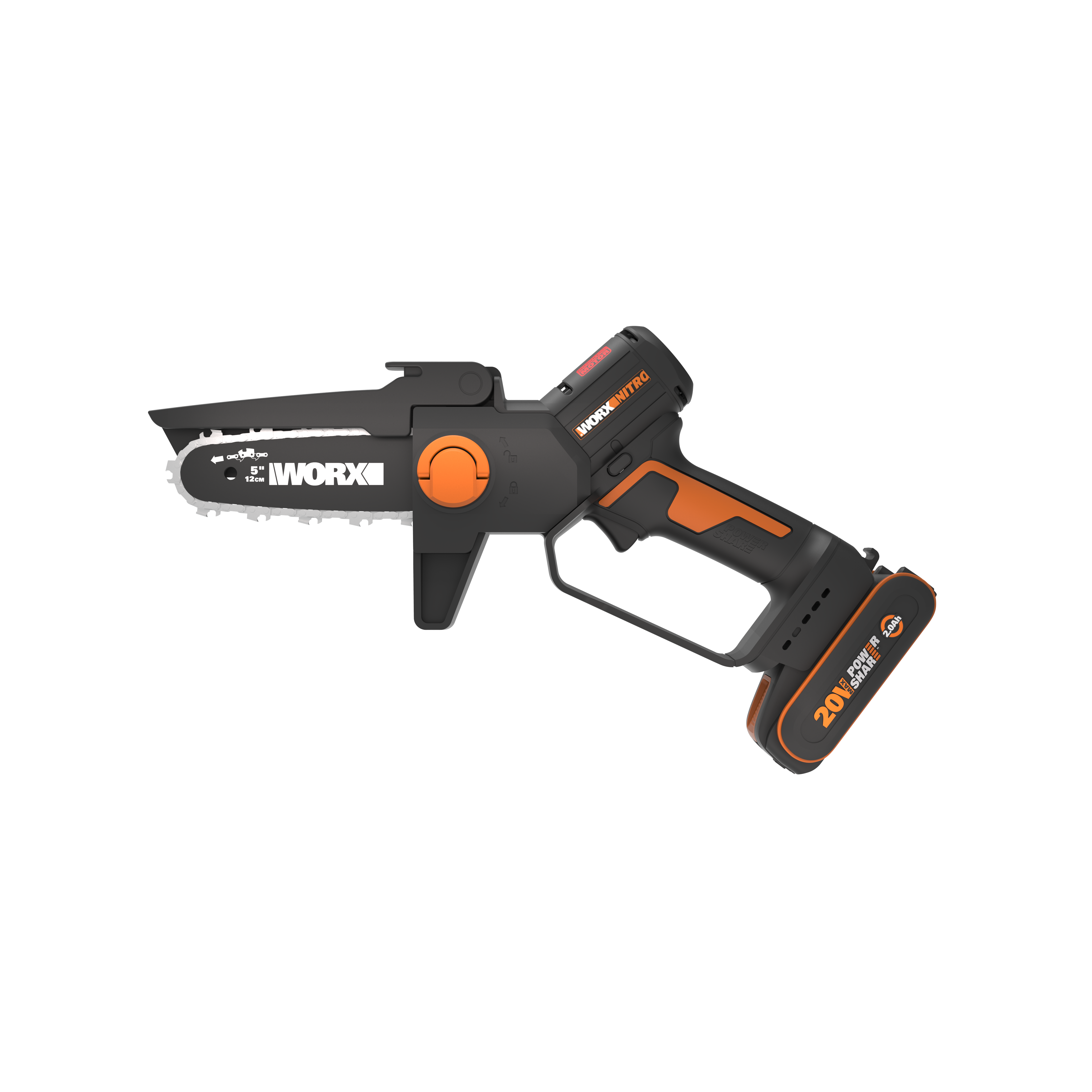 Potatore a batteria WORX Powershare WG325E 2Ah 20V barra da 12 cm, 1 batteria inclusa - 5