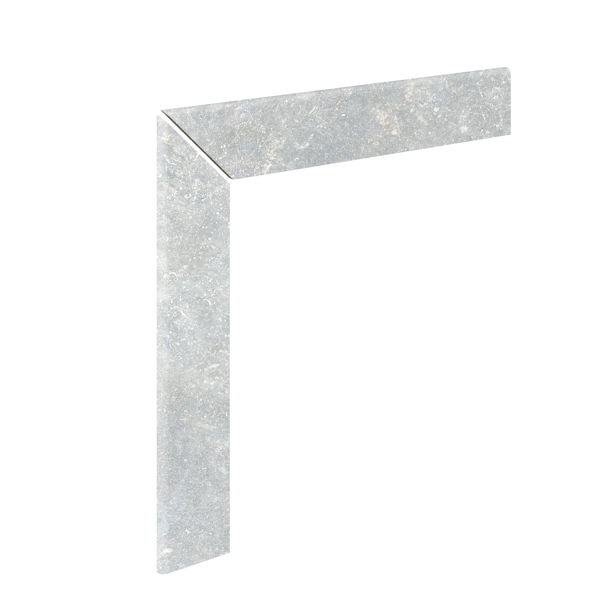 Rodapié cerámico ardenas 59.6x59.6 cm piedra gris