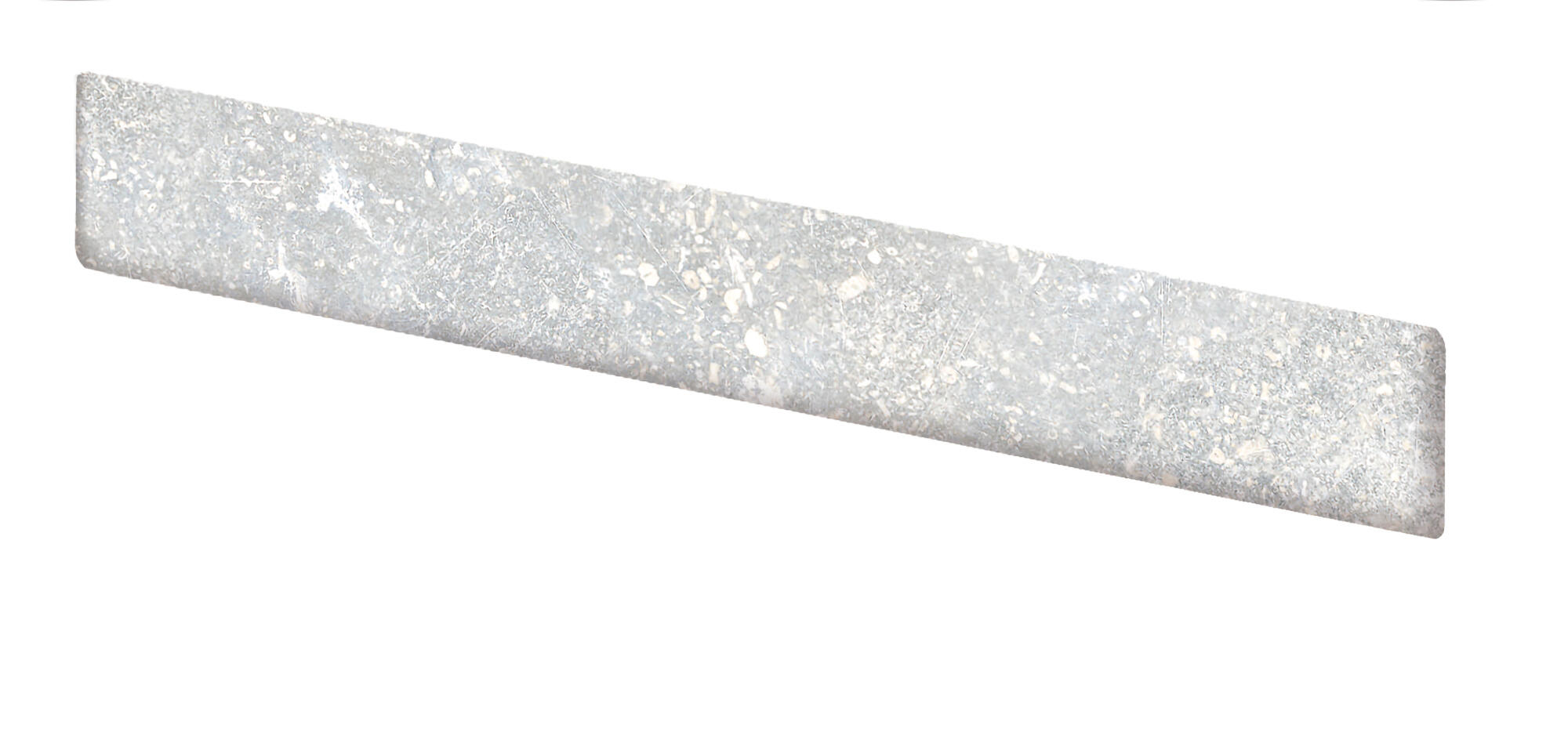 Peldaño extrusionado ardenas efecto piedra gris / plata 33x3cm espesor 7.5mm