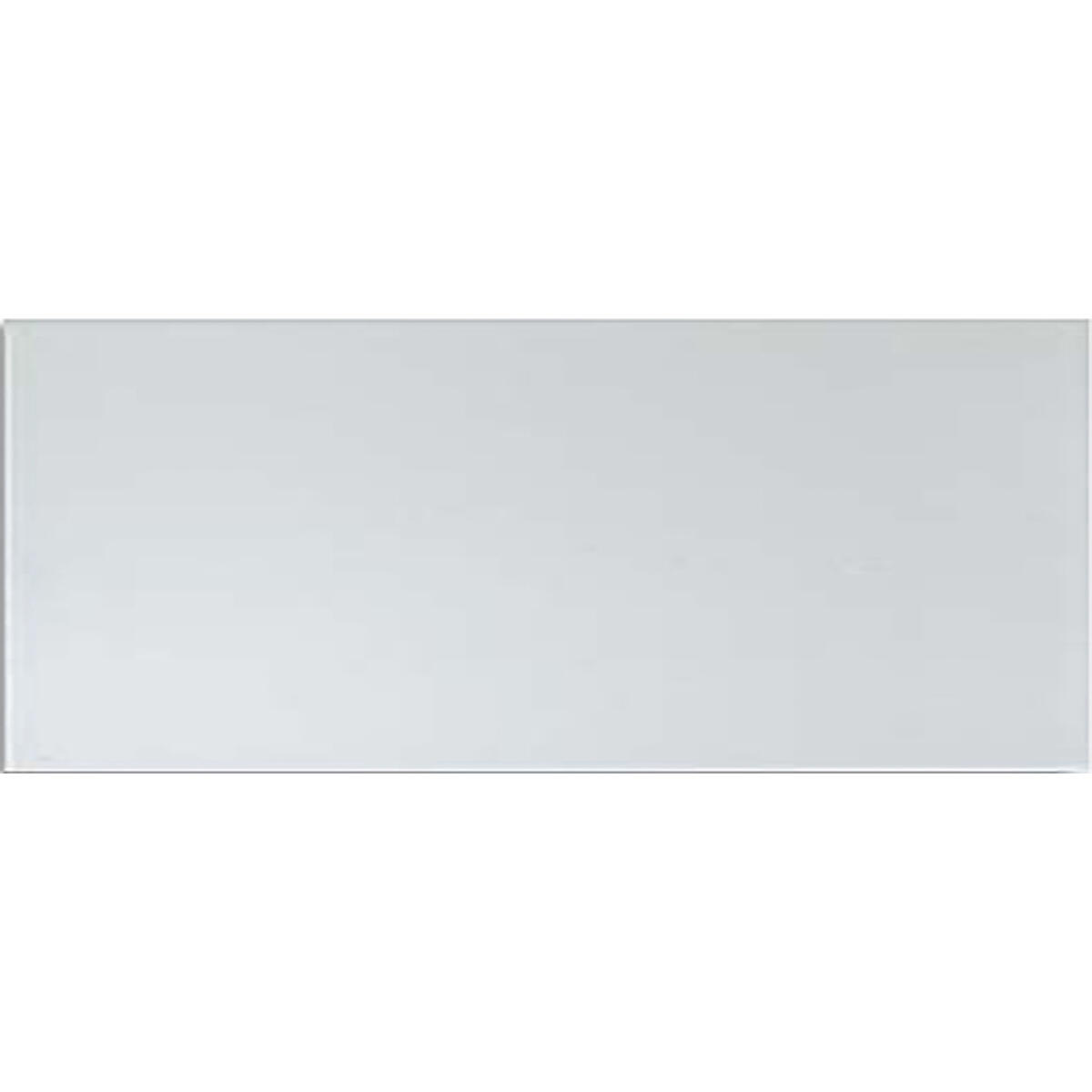 Piastrella da rivestimento interno in ceramica 25 x 60 cm smaltato bianco lucido Weiss Sp. 8 mm 1.5 mq - 2