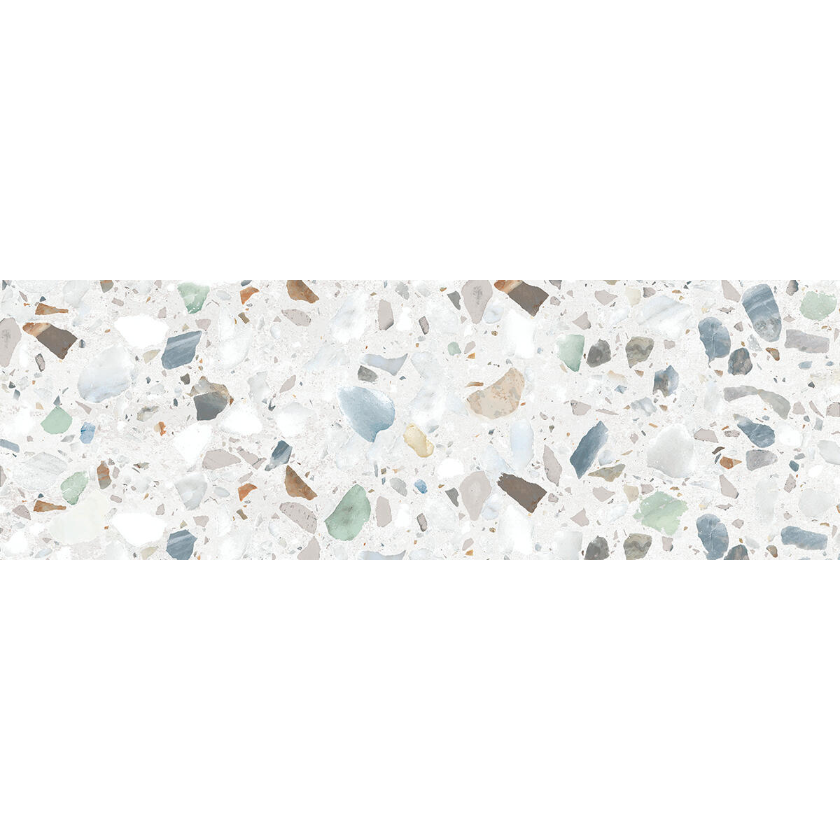 Piastrella da rivestimento interno in ceramica 25 x 75 cm smaltato multicolore satinato Abitare Decoro Ceppo Cold Sp. 8.3 mm 1.5 mq - 3