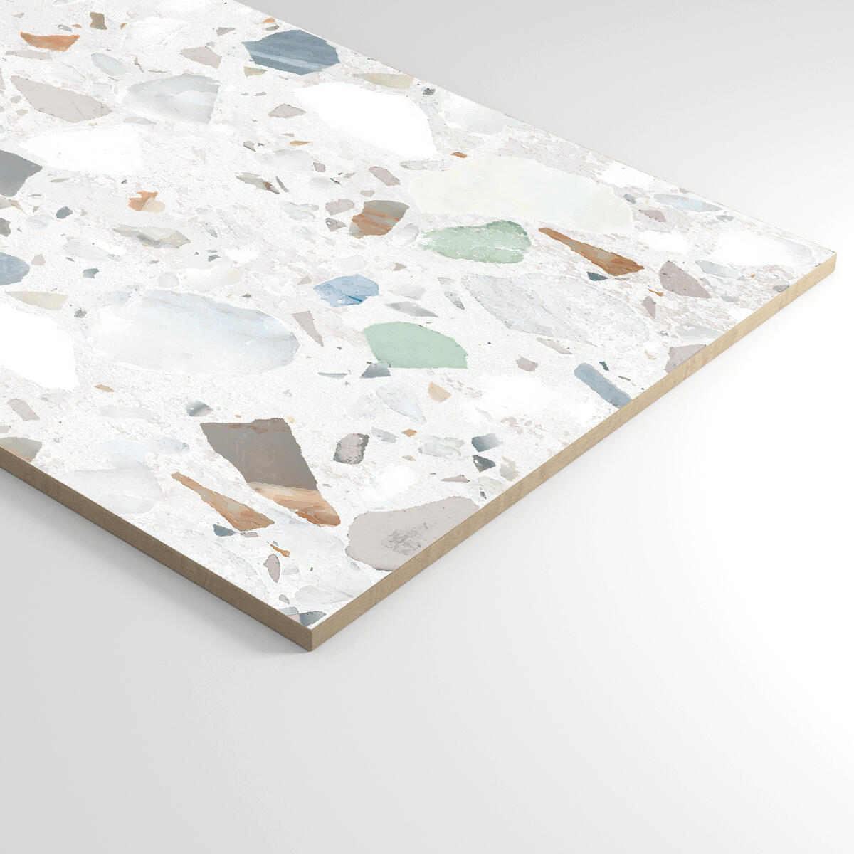 Piastrella da rivestimento interno in ceramica 25 x 75 cm smaltato multicolore satinato Abitare Decoro Ceppo Cold Sp. 8.3 mm 1.5 mq - 4
