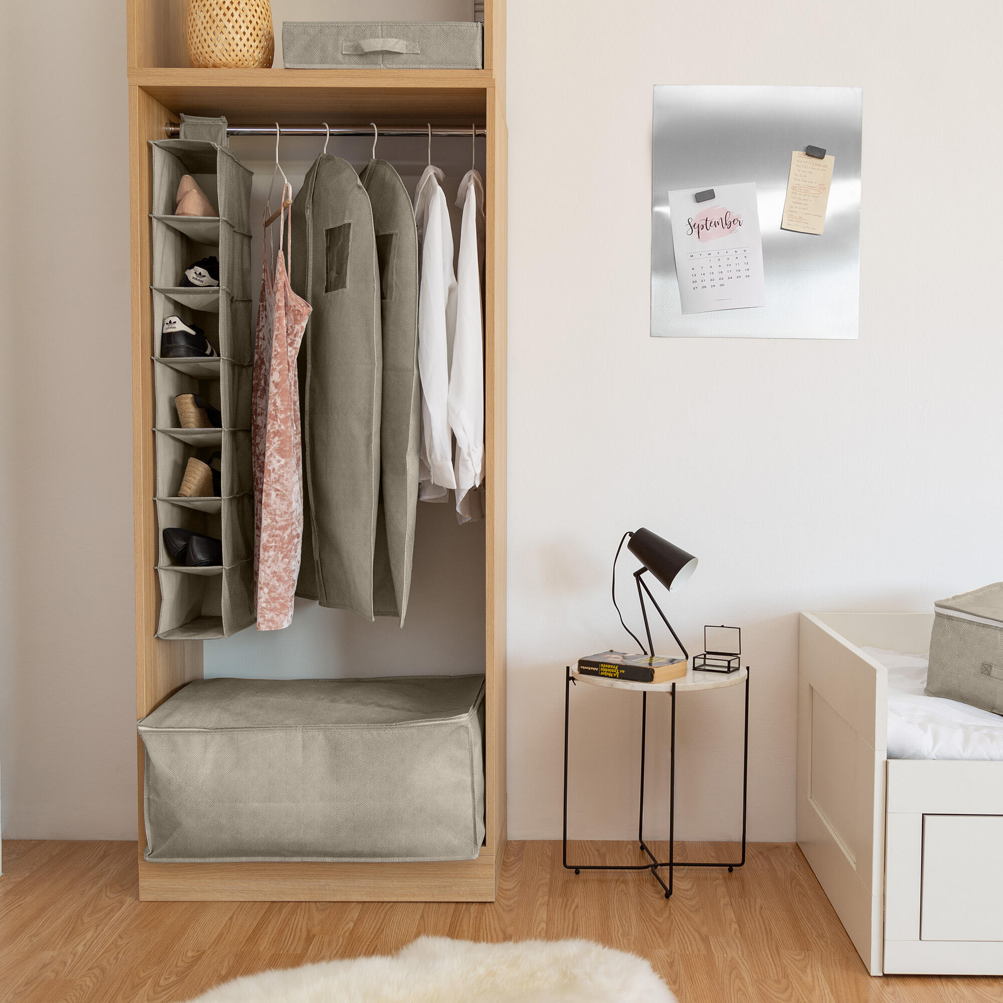 Housse pour vêtements à suspendre Nancy H100x60cm Compactor - 2