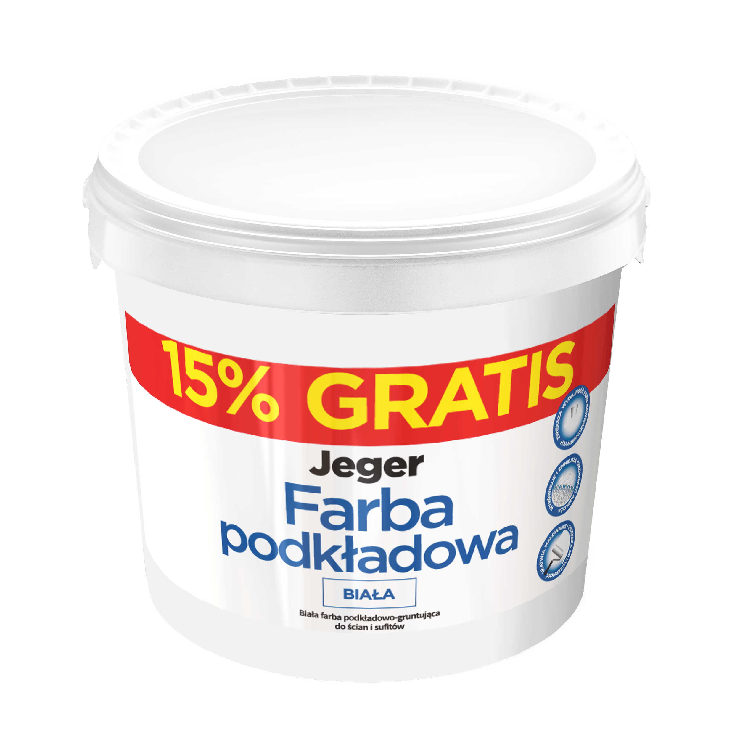 Farba podkładowa Jeger 10 l + 15%