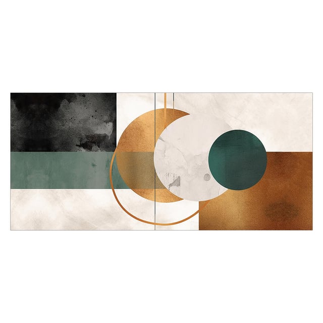 Quadro su tela Minimalism, multicolore 143 x 65 cm