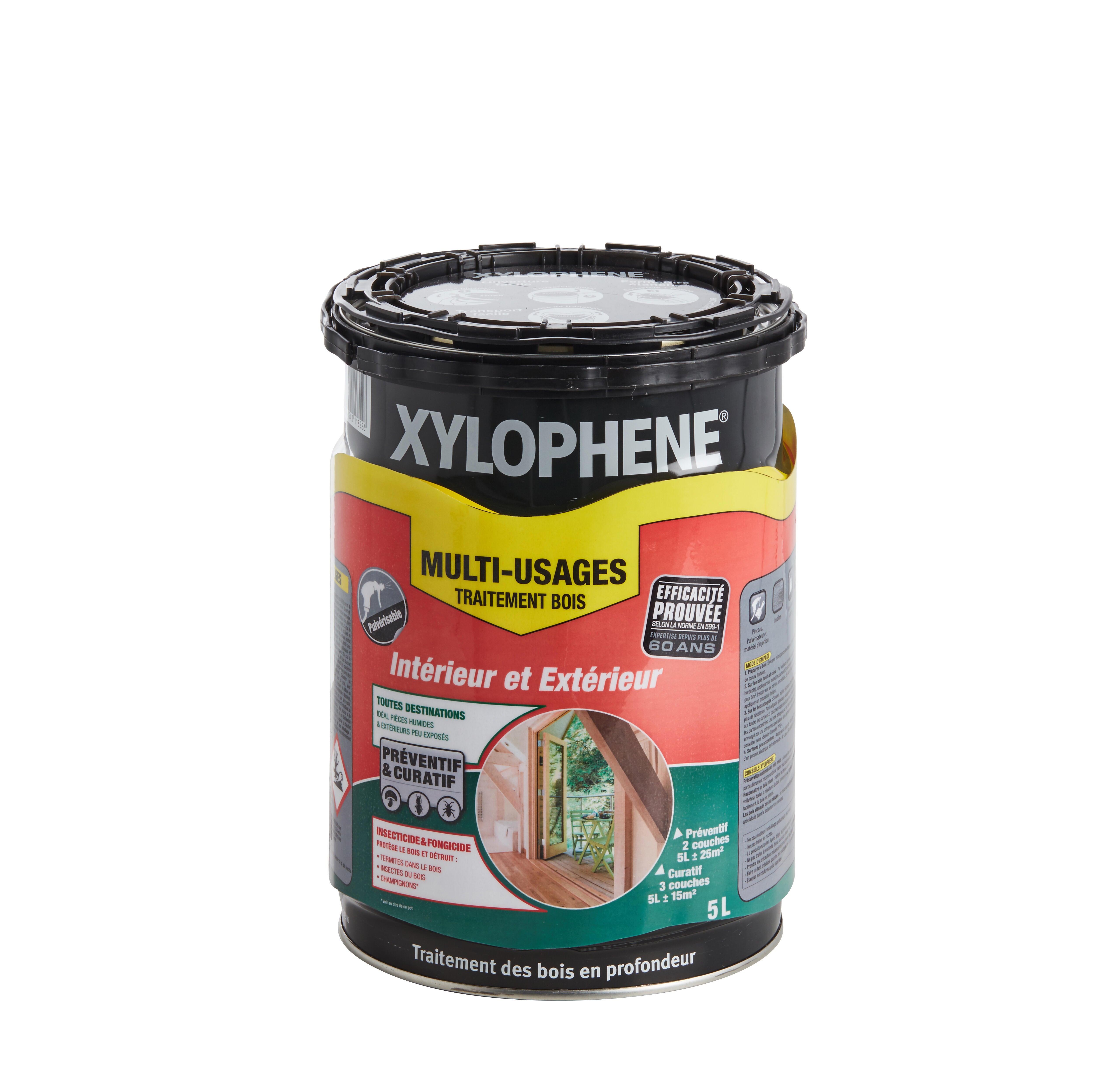Traitement bois multi usages intérieur / extérieur 25 L - FLEXELL