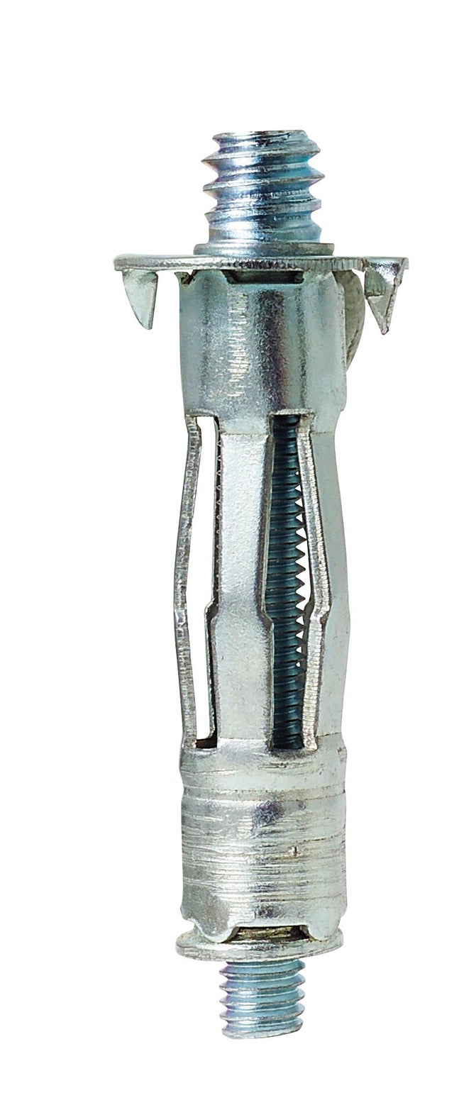 Lot de 10 pattes a vis + 10 chevilles pour plaque de plâtre