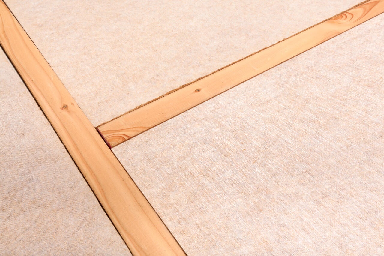Lot de 6 panneaux fibre de bois EP.100cm  Long. 122x larg.60cm  R=2.75 FLEX 55 ISONAT - 5